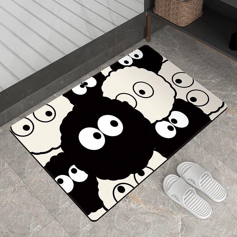 

Bathroom Anti Slip Floor Mat Quick Drying Bathroom Carpet Bathroom Floor Mat 40*60cm