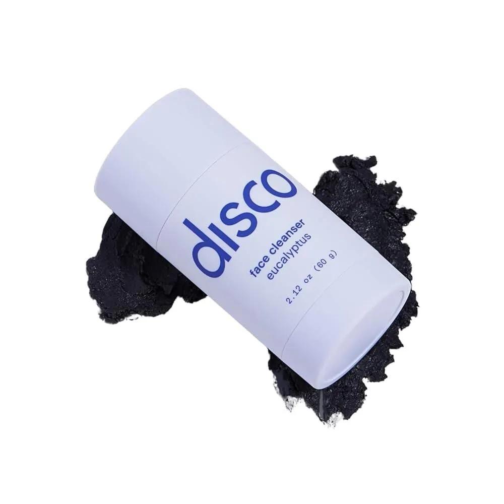 Disco Men s Charcoal Face Cleanser Stick Ingredients: Paraben-Free, Solid Wash, Cooling Eucalyptus Aroma, Hydrating, Portable, 60g