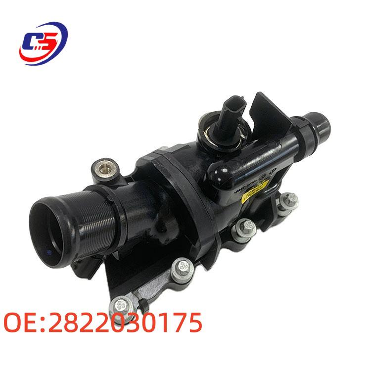 Compatible with Mercedes W282 Thermostat Assembly Water Outlet Housing 2822030175.
