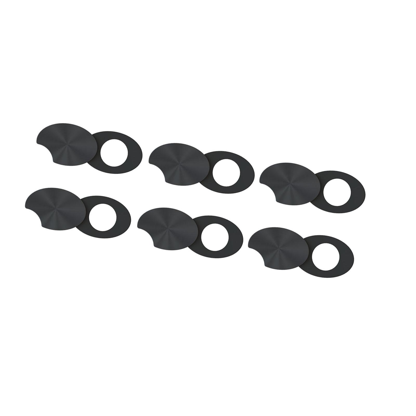 

Розумні окуляри Світлоблокуючі наклейки LED Підходять для Meta Зсувні Багаторазові Клейкі Чорний