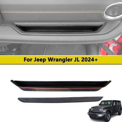 Front Passenger Armrest Grab Handle Storage Box for Jeep Wrangler JL JT 4XE 2026 Inner Car Organizer Container Car Accessory