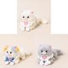 Peluche Gatto Tessuto Morbido a Pelo Corto con Design Animale Carino per Bambini e Collezionisti