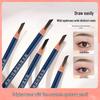 Hengsi Waterproof Eyebrow Pencil - Precise, Long-Lasting Strokes, Sweatproof & Non-Smudging with Sharpener