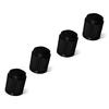 yiooskl 4pcs Portable Universal Plastic Tire Valve Stem Caps Decorative Caps Bicycle Bike Replacement Parts Accessories