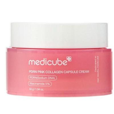 PDRN Pink Collagen Capsule Cream – Dual-Texture Hydrating & Firming Moisturizer 55 G