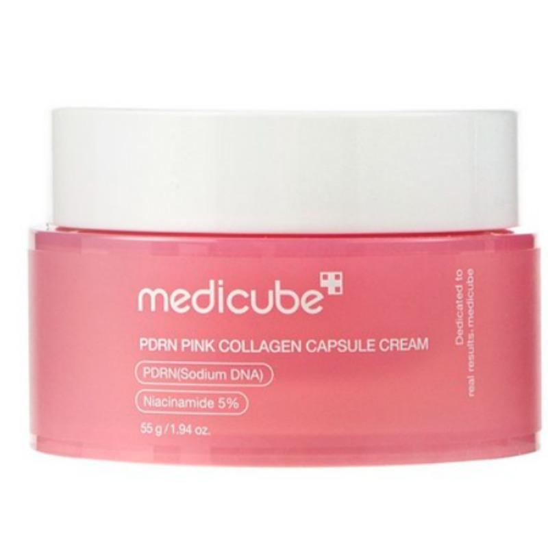 

Medicube PDRN Pink Collagen Capsule Cream – Dual-Texture Hydrating & Firming Moisturizer 55 g