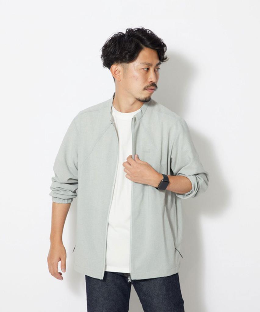 Snowpeak Pe Light Poplin Jacket - Light Grey / Jk-23Su018Lgy