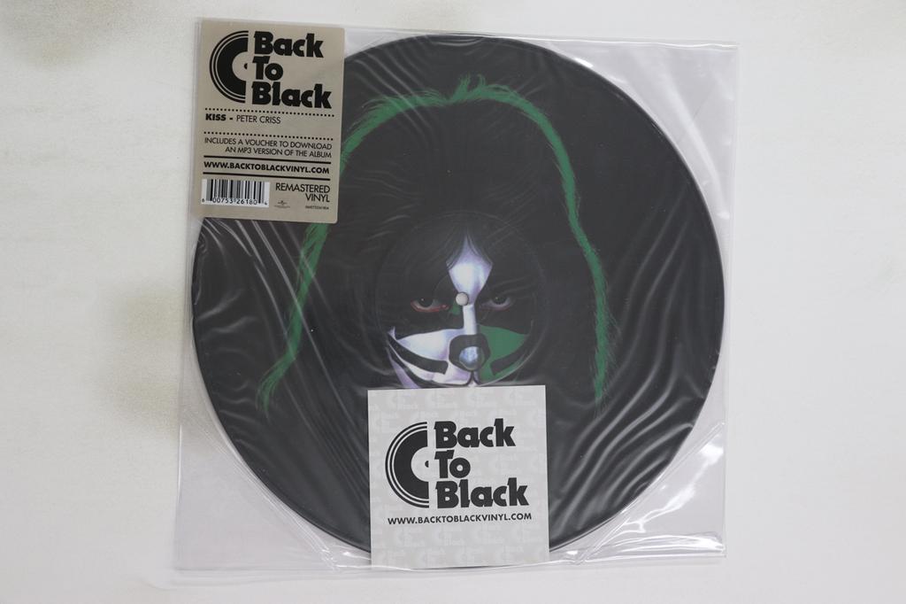 LP Record KISS, PETER CRISS - Peter Criss 5326180 BACK TO BLACK 2010 UK Rock Used