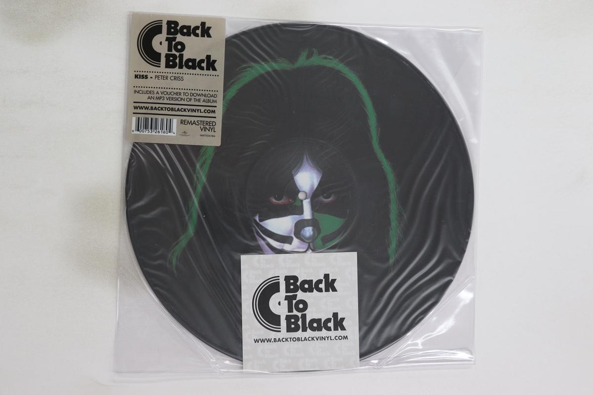 

LP Record KISS, PETER CRISS - Peter Criss 5326180 BACK TO BLACK 2010 UK Rock Used
