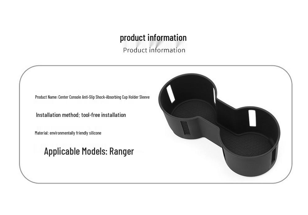 Ford Ranger 23 Center Console Cup Holder