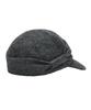 Taibseobiseu Wool Belted Cap [Charcoal]