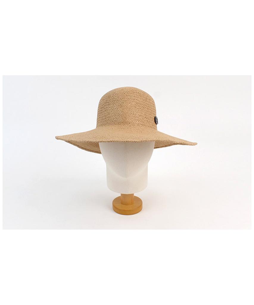 Summer Brown Round Panama Hat