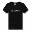 T-Shirt Abarth Logo Muster T-Shirt Baumwolle Marke Herren Oberteil T-Shirts Jungen Mode T-Shirt Sommer Unisex Rundhals Shirt