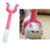 Plush Cat Teaser Long Dog Interactive Toys Cute Funny Cat Stick  Gift