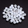 30pcs/lot Round Shape Ceramic Beads Colorful Loose Beads Spacer Beads For DIY Jewelry Making  Necklace Bracelet Accessories