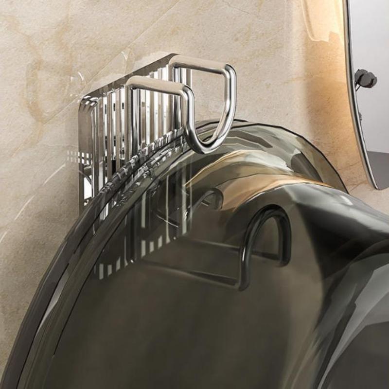 Heavy Duty Wall Mounted Washbasin Hook Strong Adhesive No Drilling Sink Organizer Rack for Bathroom RV Use