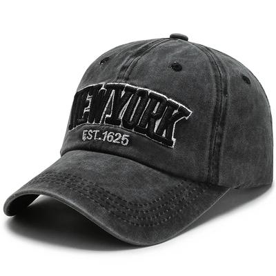 New Fashion NEW YORK 1625 Embroidery Baseball Caps Outdoor Casual Adult Sun Hats Sports Caps Water Snapback Hat