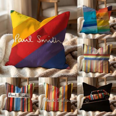 S-SmithS-F-FashionS-P-Paul Cushion Cover Multi-Scene Pillow Cover for Home & Car - Reversible, Soft & Durable for Daily Use