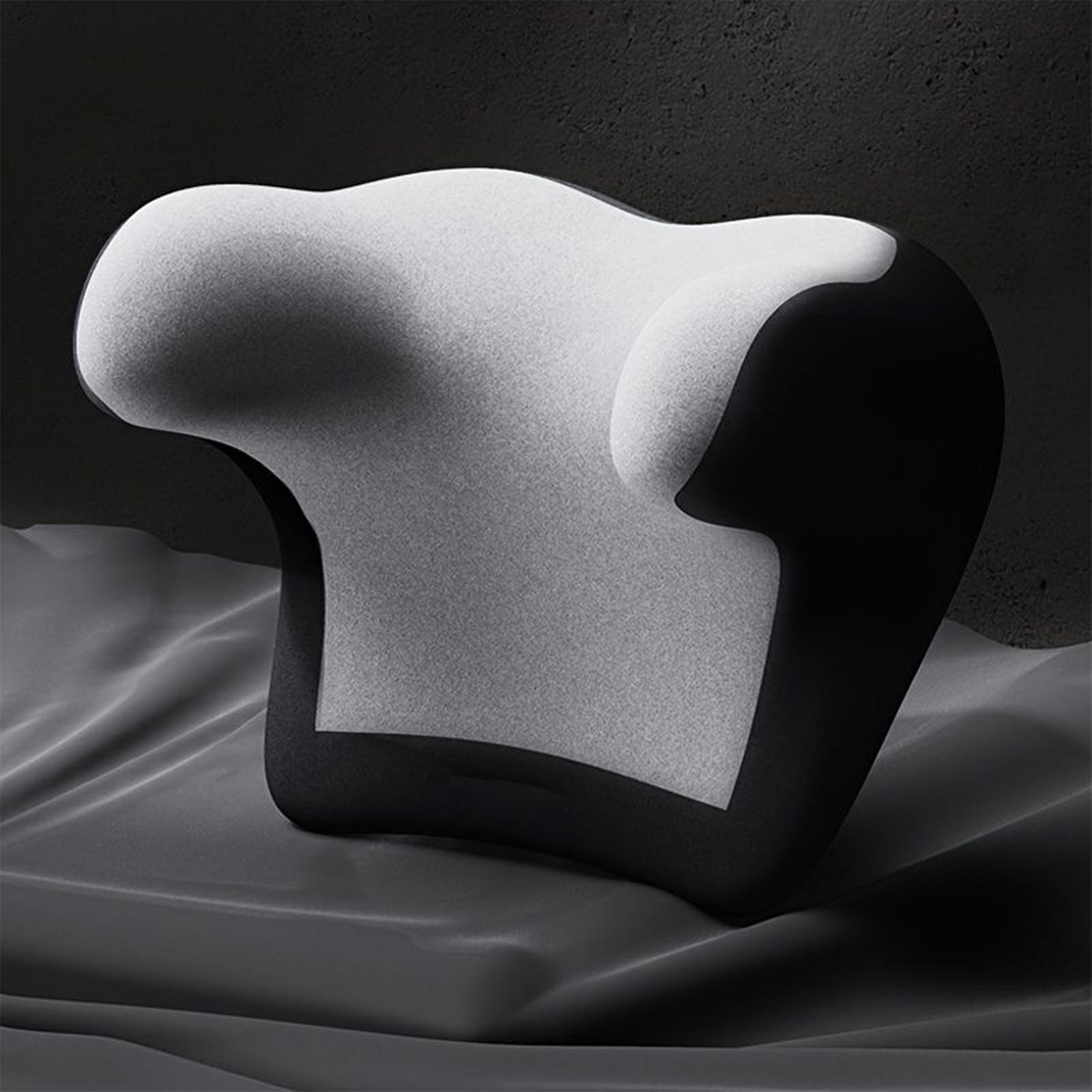 

Новый подголовник для автомобиля, подушка для поясницы с эффектом памяти, защита шеи для автомобиля, автокресло, подушка для сна на шейный отдел позвоночника, устанавливаемая в автомобиле серый