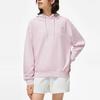 Li-Ning Floral Pattern Hooded Pullover Sweatshirt Women tops Lotus-Pink Purple AWDT380-4