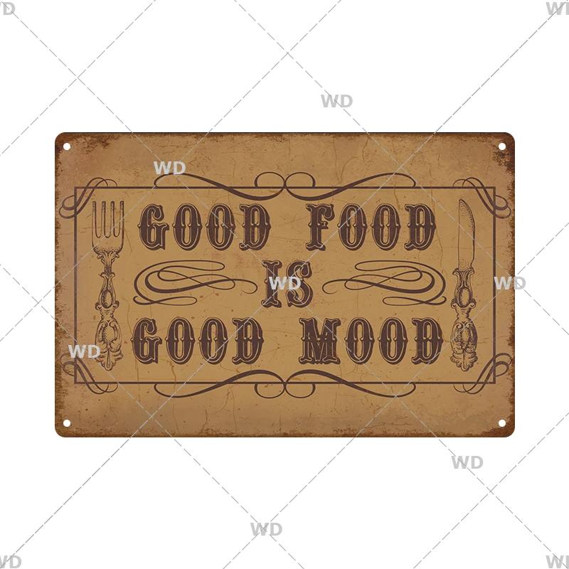 Funny Quote Sarcastic Vintage Posters Life Tin Sign Retro Plaque Metal Plate Wall Art Decor for Home Garden Courtyard Room Gift