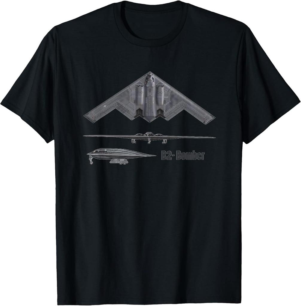 NEW LIMITED! B-2 Stealth Spirit Bomber Aircraft Strategic Tee - MADE IN USA