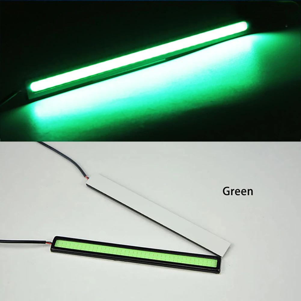 1/2pcs 17cm Universal Waterproof Daytime Running Lights COB Fog Lamp Car Styling Led Day Light DRL Lamp Fog Bar Lamp Strip Light