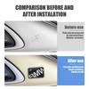 Sticker Emblemi Styling Auto Lega di Alluminio Parafango Auto Bagagliaio Stemmi Per BMW M E46 E90 E60 F30 F10 E39 E36 F20 G30 /Valvole Pneumatici Auto