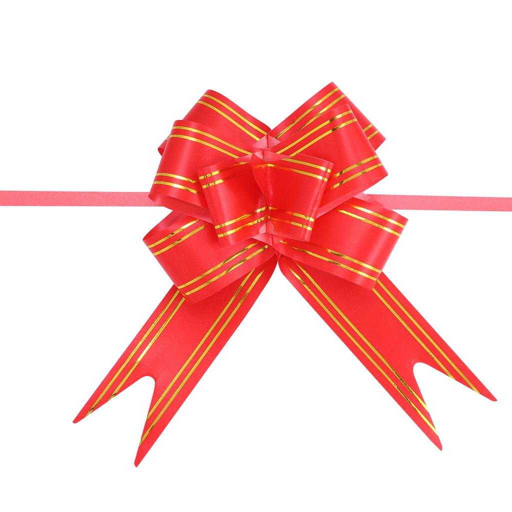 20pcs/lot Colorful Pull Bows Flowers Ribbon Gift Packaging Bow Party Birthday Halloween Christmas Decoration Bow Gift Decoration