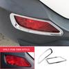 For Toyota RAV4 RAV 4 2013 2014 2015 Chrome Front Rear Foglight Fog Light Lamp Cover Trim Frame Sticker Exterior Accessories