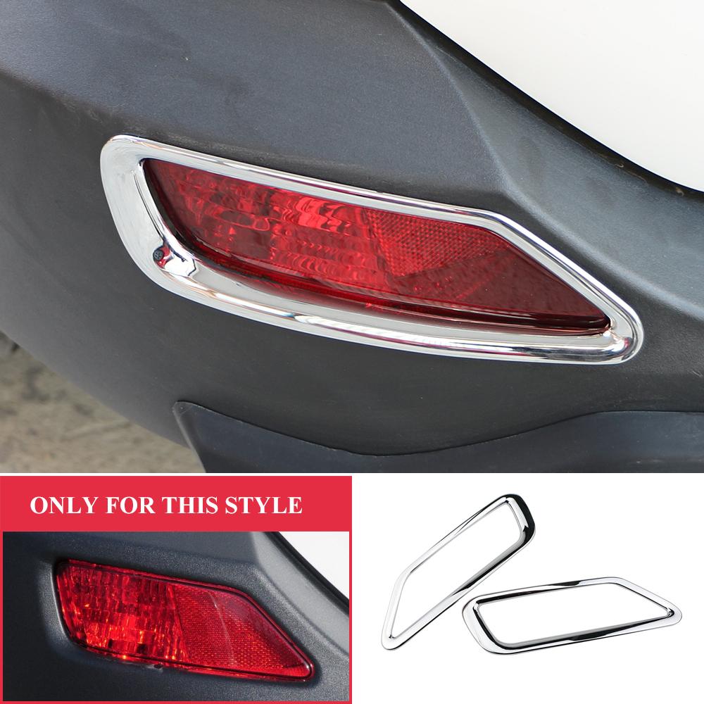 For Toyota RAV4 RAV 4 2013 2014 2015 Chrome Front Rear Foglight Fog Light Lamp Cover Trim Frame Sticker Exterior Accessories