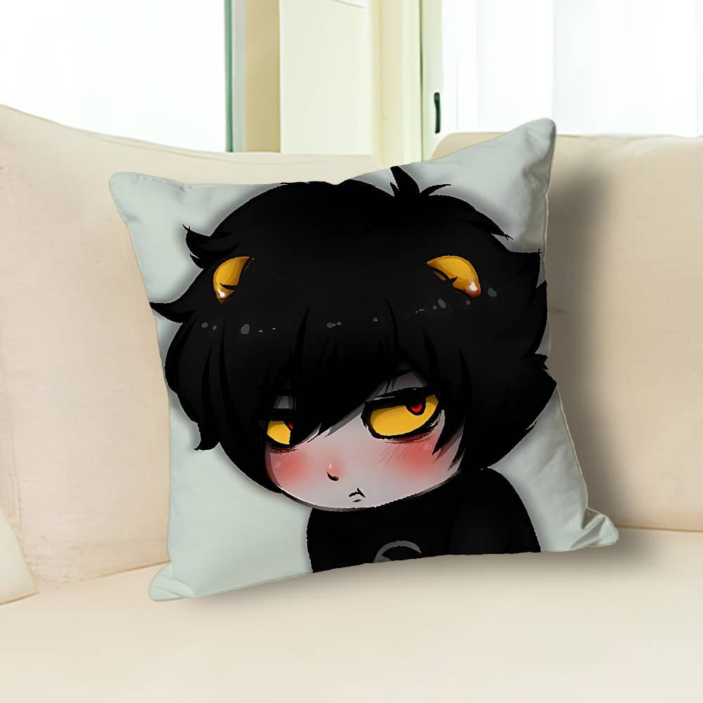 K-Karkats V-Vantas Anime Celebrity Merchandise All-Match Printed Pillow Case Sofa Car Office Room Decoration Protector