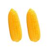 2Pcs Realistic Artificial Corn Simulation Corn Cobs for Home Decoration Basket Display Photography Kitchen Vegetable Toy