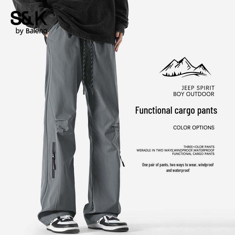 Baleno S&K Men s Windproof Waterproof Casual Pants 4XL