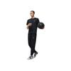 Li-Ning Wade Series Letter Print Cuffed Knitted Sports Pants Men Bottoms Black AKYU461-1