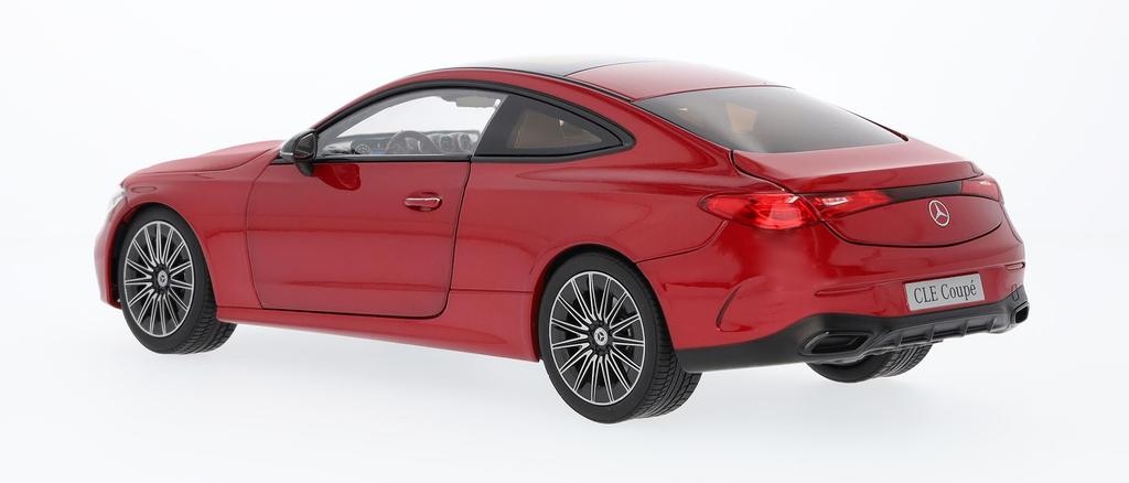 [Mercedes-Benz Collection] Genuine CLE Coupe (C236) AMG Line Patagonia Red 1/18 Scale Model