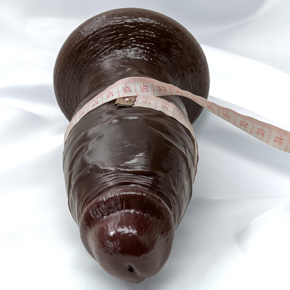 Realistic Liquid Silicone Dildo – Thick, Soft, Lifelike Design with Suction Cup, Big Dildo for Women, Couples, Hands-Free Pleasure