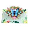 3D French Romantic Butterfly Pop-Up Greeting Cards for Teacher's Day
