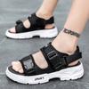 Summer Sandals, Men's Beach Wear, Casual Sports, Platform Soles, Roman Student Slippers, Dual-purpose Driving, Trendy, Breathable