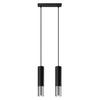 Loopez 2 Hanging Lamp Black/chrome
