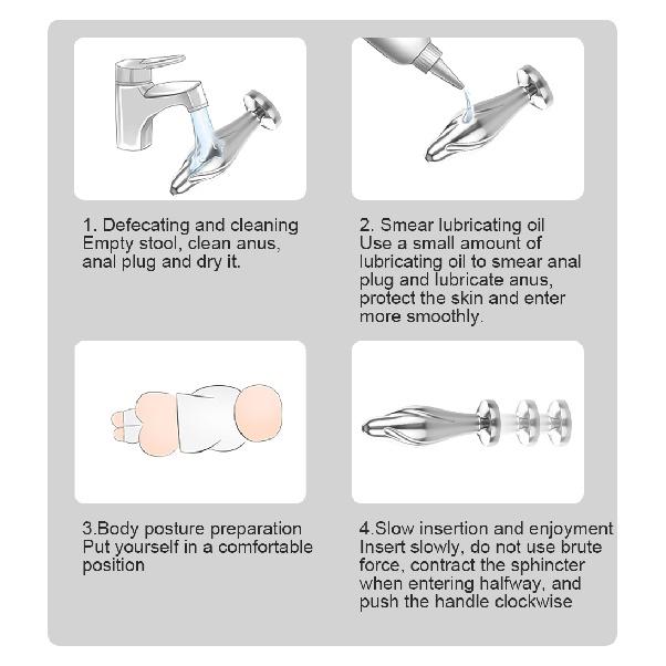 Bluetooth APP Anal Plug Vibrator Female Remote Control Clitoris Stimulator Metal Butt Plug Adult Supplies Sex Toys for Women