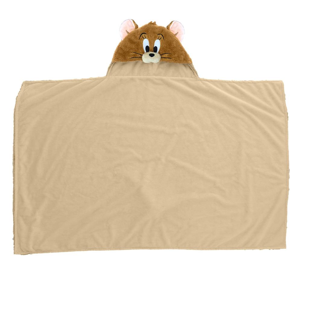 Marushin Tom and Jerry Hooded Blanket, Cute, Fluffy, Stylish, and Perfect for Cold Weather, Product Number: 4105085400