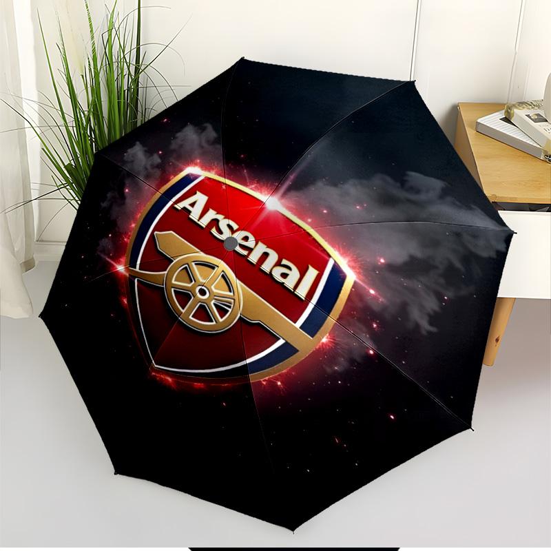 football team.C Print Automatic Open Close Umbrella, Portable Foldable Umbrella, for Outdoor Commute Camping Trip, Ideal Birthday Gift