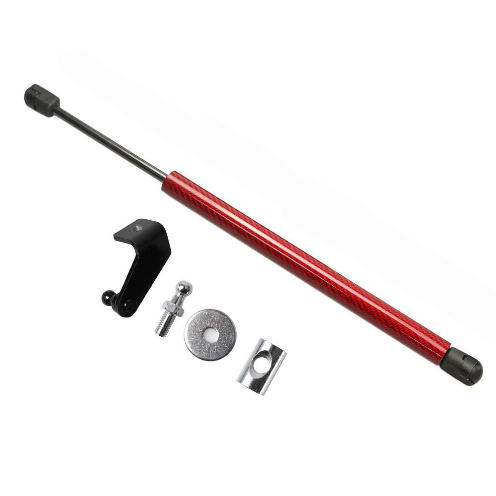 1PC Damper for Ford Fiesta Mk6 2008-2018 Front Hood Bonnet Modify Gas Strut Spring Rod Lift Support Carbon Fiber Shock Absorber