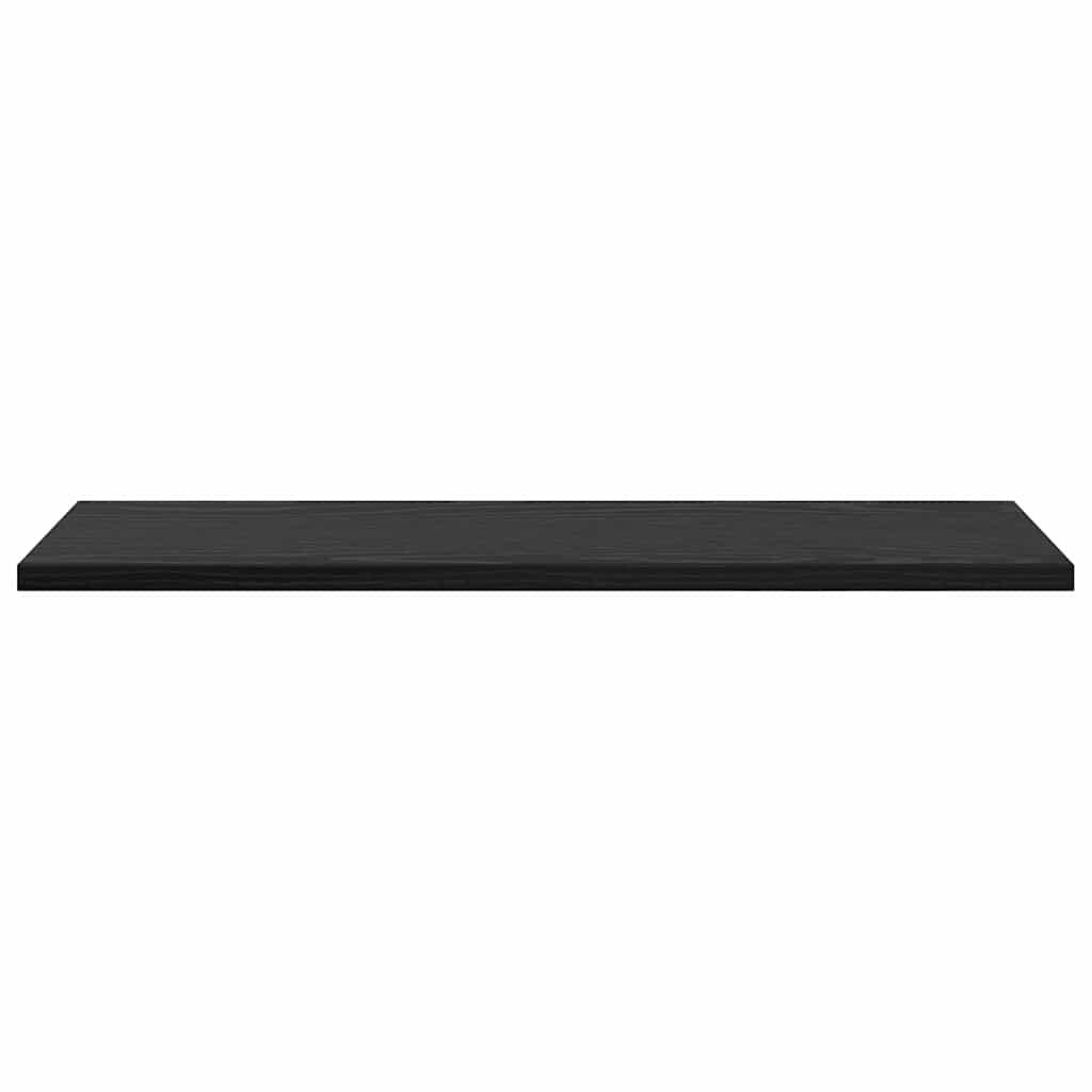 Shelf Board 4 pcs Black 60 x 20 x 1.5 cm Engineered Wood