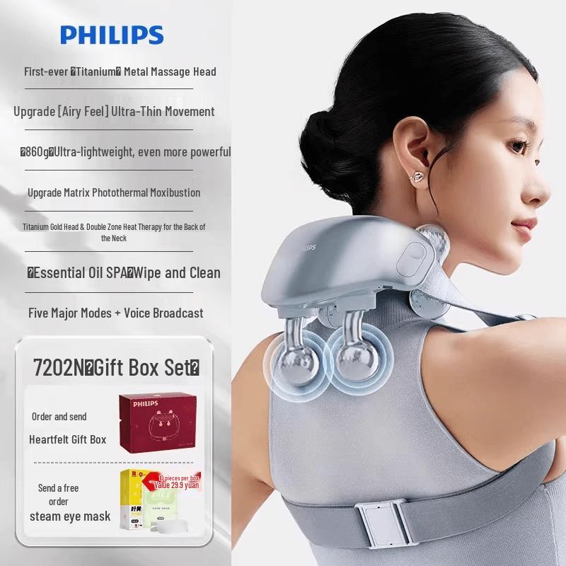 Philips Little Goldfish Pro Shoulder and Neck Massager PPM7202N
