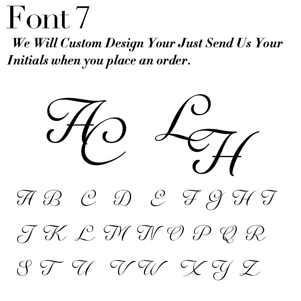 Custom Double-Letter Cufflinks for Men's French Shirts - Groom Wedding Accessory