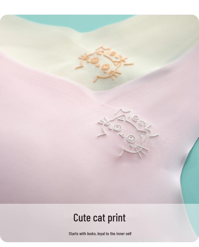 Seamless Ice Silk Sports Bra for Teen Girls