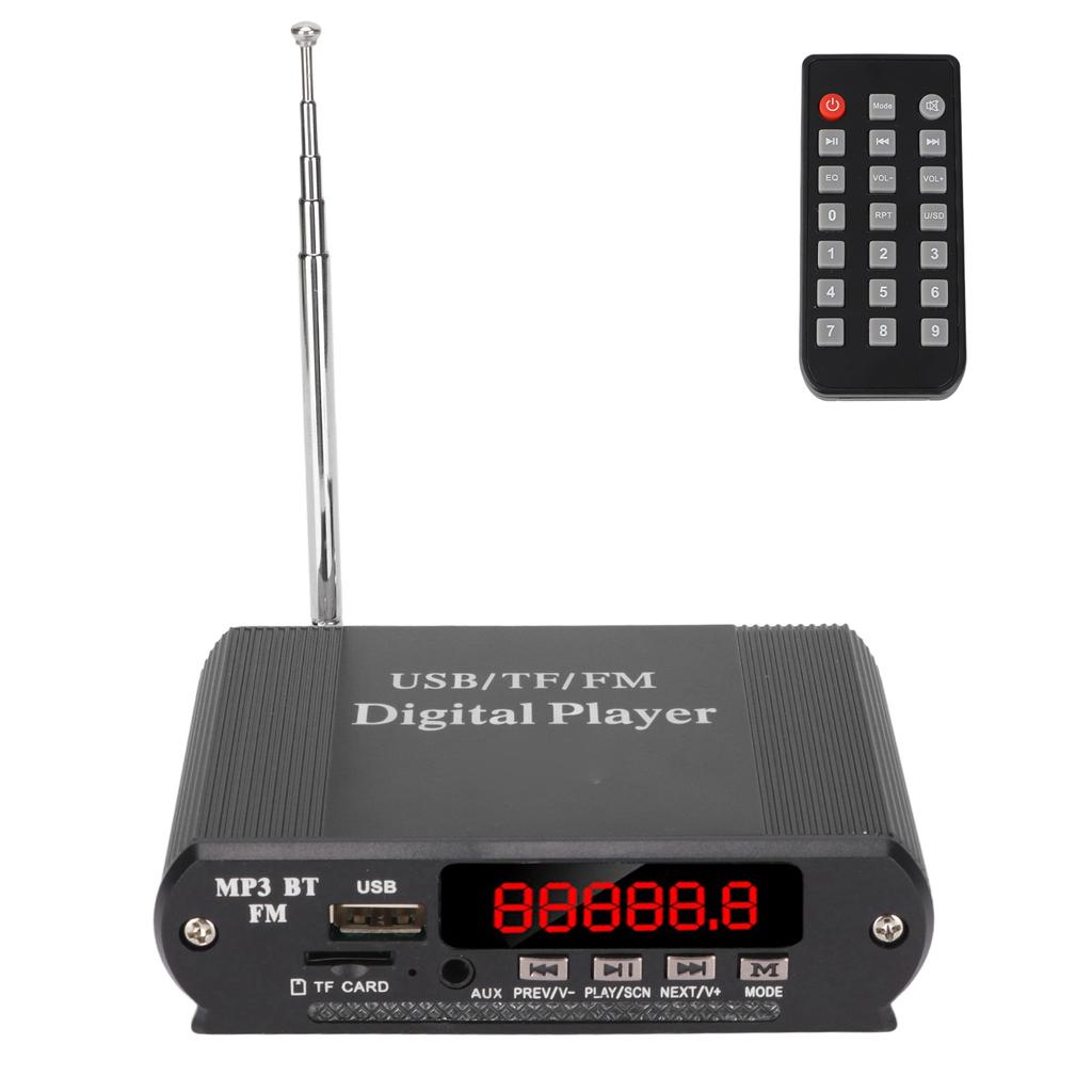 1 Amplifier 3 In Power Mp3 Player Radio Power Amplifier Wireless Bluetooth 50 Remote Control Music