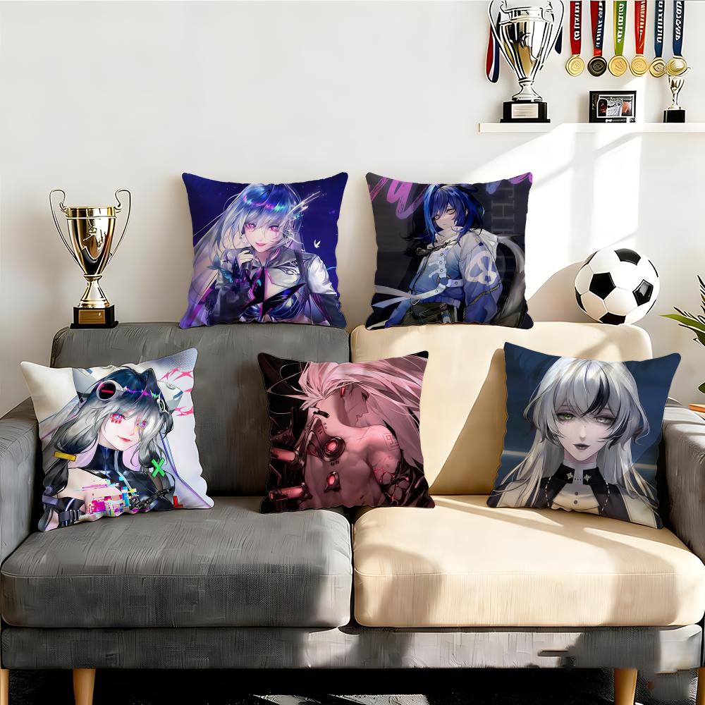 Dunkler Pfad ins Nichts Kissenbezug Kissenbezug Set 4 Stück 50x50 45x45 40x40 Kissenbezug Dekorativ Sofa Heimdekoration